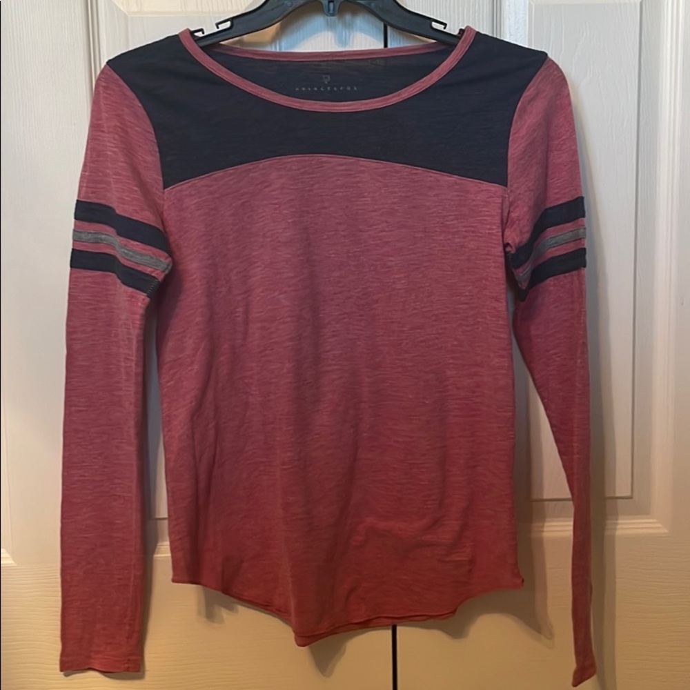 Prince & Fox Red and Black Long Sleeve